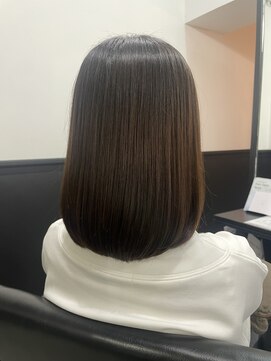 デューヘアー(due hair) ミディアムボブ×弱酸性トリートメント