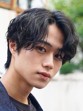 フィフス 渋谷(fifth) 緩め波巻きスパイラルパーマシャドウパーマメンズウルフカット