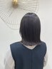 【人気NO.1】カット＋透明感カラー＋GMトリートメント