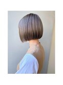 【ANGELICA】首が綺麗に見えるアゴラインミニボブ
