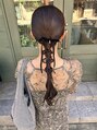 マーシュ(marshu) タイトな編みおろしアレンジ