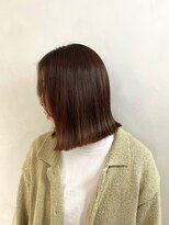 マスカリ(muscali)&nbsp;#丸型#ホワイトグレージュ#ミニウルフ#チェリーブラウンa86