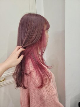 ブルー 盛岡店(BLUE) 黒髪/ボブルフ/ネビージュ/韓国/ワンレン/盛岡/髪質改善/前髪