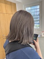 ソワ 北千住(soi)&nbsp;グレージュ切りっぱなしボブ