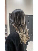 アヴァンス 深井店(AVANCE.) アンブレラカラー/ホワイトベージュ