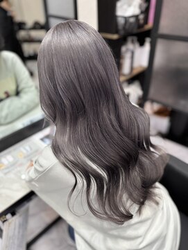 ラムシェール(LamChele) 【lamchele】シルバーグレー×ブリーチカラー