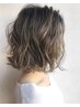 【大人女性注目メニュー☆】カット＋白髪ぼかしハイライトカラー(ホイル10枚)