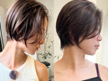 丸みショートが絶対的自信！骨格雰囲気に合わせた、上品ショート★【ハイライト/ショート/レイヤーカット】