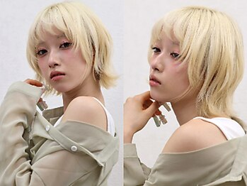 ヒマル 学芸大学(Himaru)の写真/骨格,癖に合わせて小顔×美シルエットのショートカット[学芸大学/白髪染め/白髪ぼかし/ハイライト/学割U24]