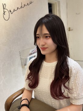 ヘアーメイク ブランニュー 東生駒店(hair make Brand new) グラデーションカラー
