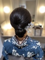 着付けヘアセット専門店 ウィズ(With) 和装シニヨンアップヘアセット