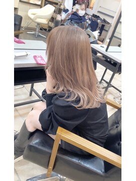 ジュイル シブヤ(JEWIL SHIBUYA) ブリーチ1回で叶える♪ミルクティーカラー