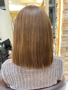 ルページ 千葉(lpage) 髪質改善/顔周りレイヤーカット/グレージュ[千葉/千葉駅]