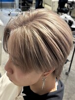 オーシャントーキョー 渋谷(OCEAN TOKYO) ブロンドミルクティーベージュハイトーンカラーブリーチカラー