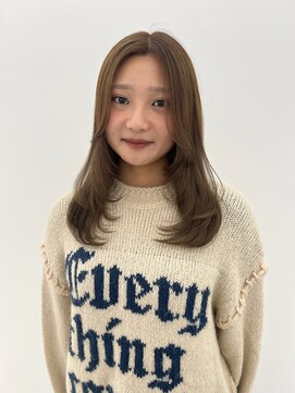 コア プラス 立川(COA PLUS) 韓国風レイヤーカット髪質改善ダブルカラーハッシュカット