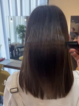 ホク 神崎川(hoku) 美髪矯正ブリーチセミロング