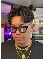 フランクスバーバーリザーブ 人形町店(FRANK’S BARBER RESERVE)&nbsp;センターパート/メンズパーマ/人形町　y