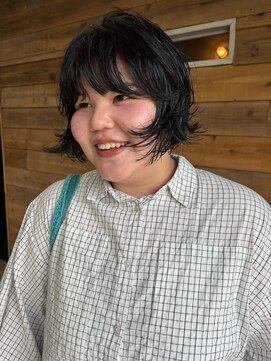ハマモト ヤマ オオサカ(ハマモト Yama Osaka) ニュアンスボブパーマ