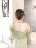 お呼ばれヘアセット 187