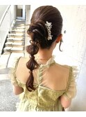 初めまして。　可愛いドレスでした。