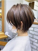 バンプ ギンザ(BUMP GINZA)&nbsp;30代/40代/50代・絶壁解消・小顔前下がりショートボブ【中村】