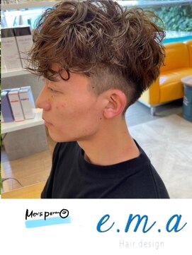 エマヘアデザイン(e.m.a Hair design) メンズパーマ
