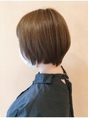 【morio鶴瀬】丸み柔らかショートボブ