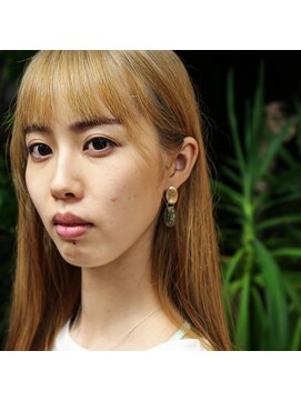 ゴエン ヘアーデザイン(goen hair design) ダブルカラー　ベージュ