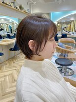 ロンドプランタン 恵比寿(Lond Printemps) 【Lond佐野】小顔モテ丸みショート アッシュブラウン