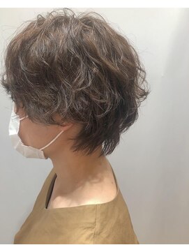 ディンプル(DIMPLE) ショートパーマ