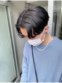 パーマなし耳上センターパート 韓国ヘア【横浜】