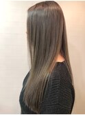 王道のミルクティーベージュ!髪質改善で艶髪★【池袋】