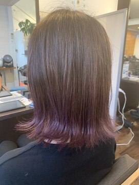 ヘアメイク オブジェ(hair make objet) 自然に外ハネ