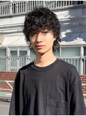 ウルフスタイル×刈り上げ×束間×カジュアル