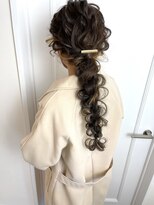 ヘアー アトリエ アンジー(Hair Atelier Angee)&nbsp;編みおろしアレンジ