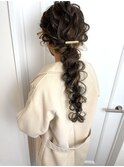 編みおろしアレンジ