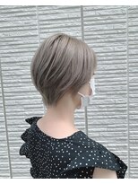 ヘアーメイクガーデン(hair&make garden) ハイトーンカラー×コンパクトショート