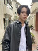 【原宿エイチ】素髪センターパート/ナチュラルブラック