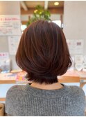 ふんわりグラデーションボブ