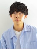 【Gallica】前髪大人イケメン爽やかメンズ黒髮マッシュショート
