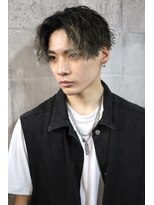 メゾンフォーメン(Maison for men)&nbsp;波巻きスパイラル　ツーブロックマッシュ