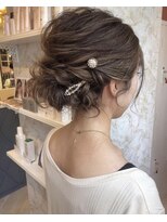 フィガロ ウメダ(FIGARO UMEDA)&nbsp;お呼ばれヘアアレンジ☆