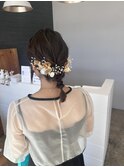 少し短め編みおろし
