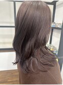 レッドブラウン・イルミナカラー・ロングレイヤー