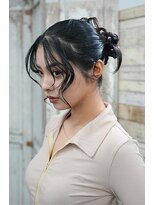 マーシー(MAAAAAC)&nbsp;【MAAAAAC】タイト編み込みアップスタイル