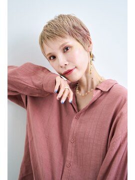 ユニックス ノクティプラザ溝口店(UNIX) 【UNIX溝口】ハンサムショートベリーショートペールカラー