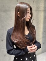 ロンドメリア 天神大名店(Lond Melia)&nbsp;★魅力倍増カールセミディシアーカラー姫カットダークアッシュ★