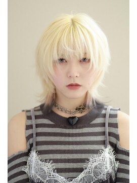 ミンクス渋谷スマートサロン(MINX shibuya smart salon) ザクザクレイヤーカットウルフスタイル