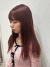 カット+ストレート+リタッチカラー【お客様ニーズNo.1】浦添宜野湾