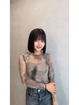 キング 高槻(K!ng) 縮毛矯正髪質改善ハイライトレイヤーカット高槻美容室エクステ